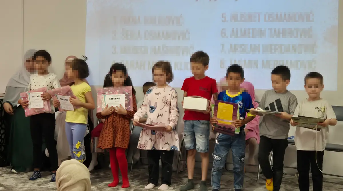 Bistri Izvor diploma ceremony children from Bjelave Home Foundation Second